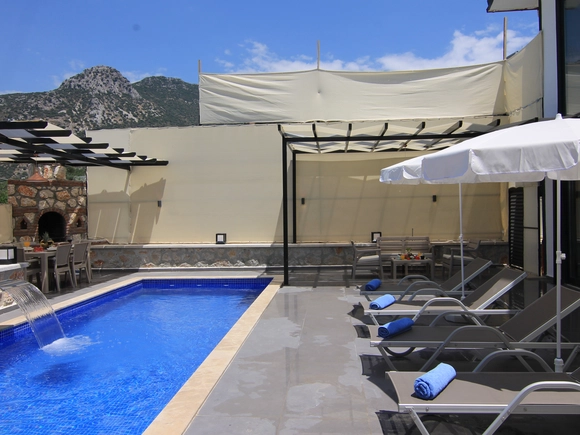  gece  -  Kasım
  | Kalkan İncebel'de Jakuzili Muhafazakar Villa: Doğa İçinde Huzurlu Tatil