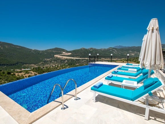  gece  -  Kasım
  | Kalkan Sarıbelen Villa Kiralama: Isıtmalı, Korunaklı Havuzlu, Doğa İçinde, 6 Kişilik
