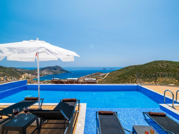 gece  -  Kasım
  | Antalya Kalkan Bölgesinde 5 Kişilik Kapasiteli Özel Havuzlu ve Jakuzili Villa