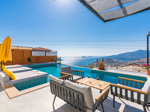  gece  -  Kasım
  | Kalkan Kızıltaş’ta Jakuzili, Deniz Manzaralı Lüks Villa | Villa Badem 6 Kişilik Kiralık Tatil Evi