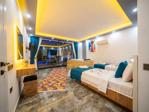  gece  -  Kasım
  | Kalkan Kördere'de Romantik Balayı ve Aile Villası: Doğa ve Deniz Manzaralı Özel Havuzlu Lüks Kaçamak
