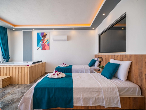  gece  -  Kasım
  | Kalkan Kördere'de Romantik Balayı ve Aile Villası: Doğa ve Deniz Manzaralı Özel Havuzlu Lüks Kaçamak