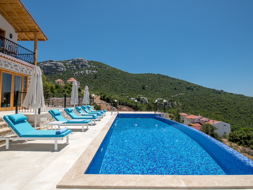  gece  -  Kasım
  | Kalkan Sarıbelen Villa Kiralama: Isıtmalı, Korunaklı Havuzlu, Doğa İçinde, 6 Kişilik