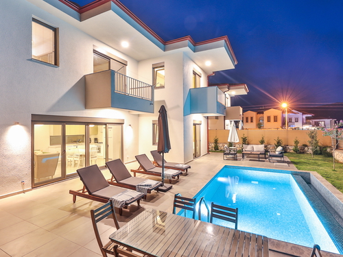 gece - Kasım
| Kaş Çukurbağ'da Modern, Korunaklı 6 Kişilik Lüks Villa