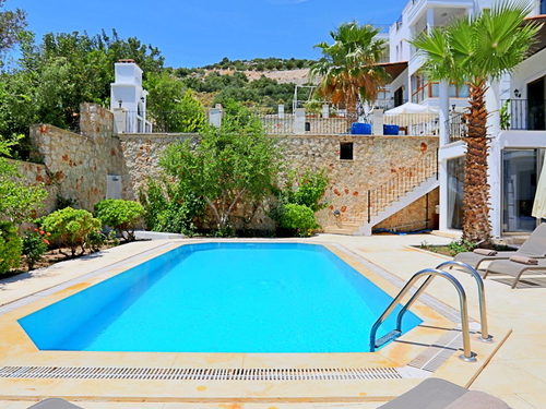  gece  -  Kasım
  | Kalkan Merkez Deniz Manzaralı Villa: 6 Kişilik, Özel Havuzlu