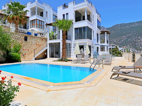  gece  -  Kasım
  | Kalkan Merkez Deniz Manzaralı Villa: 6 Kişilik, Özel Havuzlu