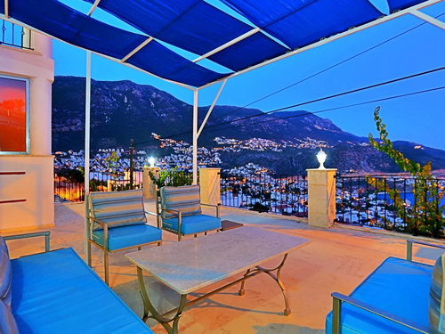  gece  -  Kasım
  | Kalkan Merkez Deniz Manzaralı Villa: 6 Kişilik, Özel Havuzlu