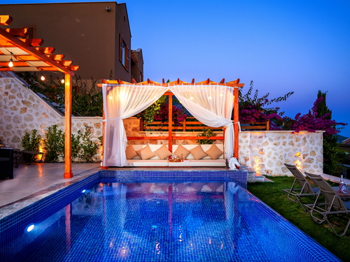  gece  -  Kasım
  | Kalkan İncebel Villa (4 Kişilik, Deniz Manzaralı, Jakuzili, Özel Havuzlu, Site)