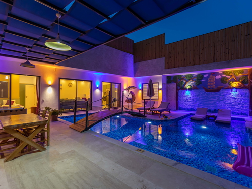  gece  -  Kasım
  | Villa Tatili Kalkan İslamlar’da | Jakuzili ve Isıtmalı Havuzlu 4 Kişilik Lüks Konaklama