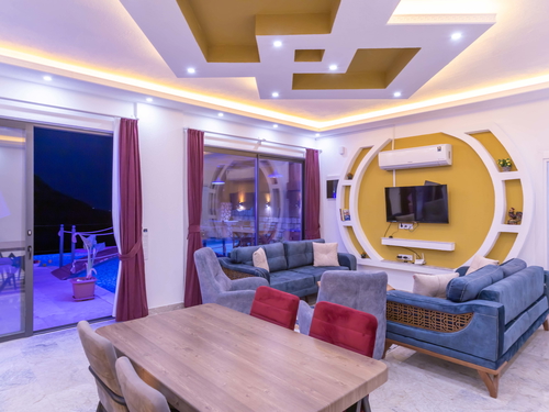 gece - Kasım
| Villa Tatili Kalkan İslamlar’da | Jakuzili ve Isıtmalı Havuzlu 4 Kişilik Lüks Konaklama