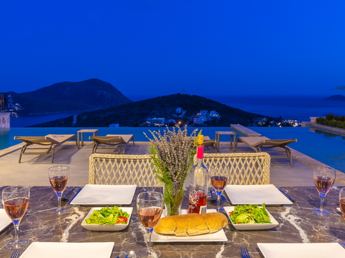  gece  -  Kasım
  | Kalkan Kalamar Lüks Villa Kiralama (10 Kişilik, Deniz Manzaralı, Jakuzili, Merkeze Yakın)