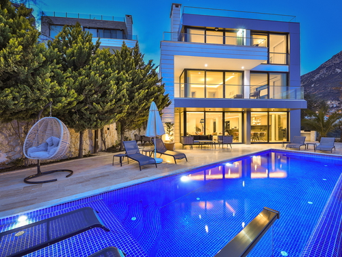  gece  -  Kasım
  | Kalkan Merkez'de Deniz Manzaralı 9 Kişilik Lüks Villa Kiralama