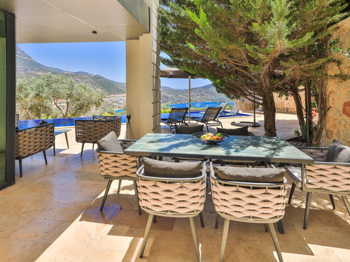  gece  -  Kasım
  | Kalkan Merkez'de Deniz Manzaralı 9 Kişilik Lüks Villa Kiralama