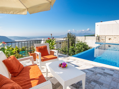  gece  -  Kasım
  | Kalkan Üzümlü'de Jakuzili Doğa Manzaralı Muhafazakar Villa Tatili