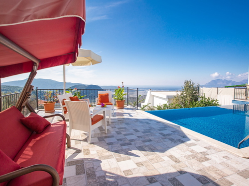  gece  -  Kasım
  | Kalkan Üzümlü'de Jakuzili Doğa Manzaralı Muhafazakar Villa Tatili