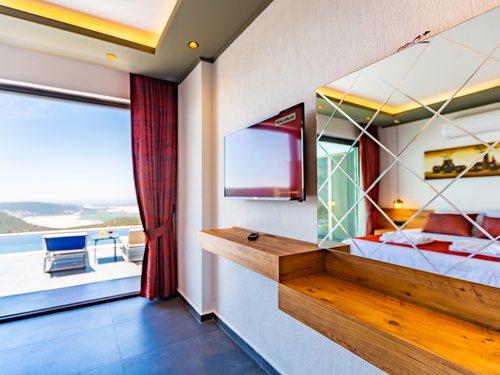  gece  -  Kasım
  | Kalkan Üzümlü'de Romantik Jakuzili, Doğa Manzaralı Muhafazakar Villa Tatili
