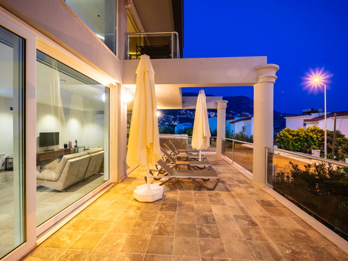  gece  -  Kasım
  | Kalkan Kalamar Mevkii'nde Lüks Villa: Deniz Manzaralı, Jakuzili, Geniş Havuzlu, 8 Kişilik