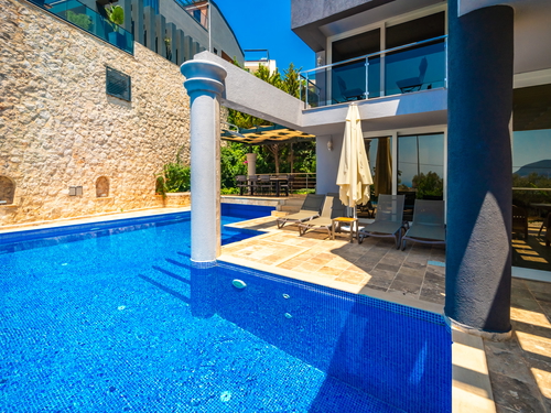  gece  -  Kasım
  | Kalkan Kalamar Mevkii'nde Lüks Villa: Deniz Manzaralı, Jakuzili, Geniş Havuzlu, 8 Kişilik