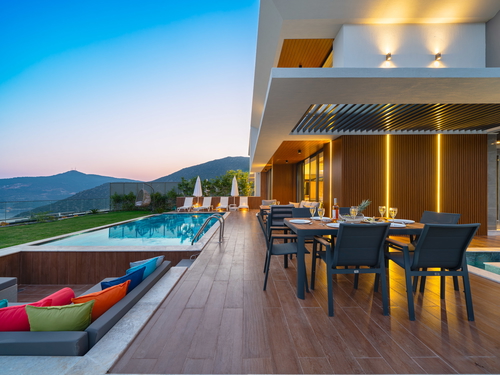  gece  -  Kasım
  | Kalkan Kalamar'da Deniz Manzaralı Şık ve Konforlu Villa Tatili