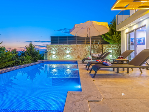  gece  -  Kasım
  | Kalkan Kördere'de Muhafazakar Villa Keyfi | Jakuzili ve Kademeli Havuzlu