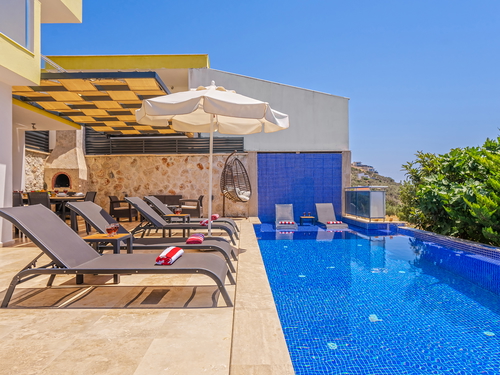  gece  -  Kasım
  | Kalkan Kördere'de Muhafazakar Villa Keyfi | Jakuzili ve Kademeli Havuzlu