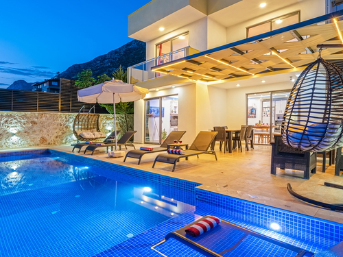  gece  -  Kasım
  | Kalkan Kördere'de Muhafazakar Villa Keyfi | Jakuzili ve Kademeli Havuzlu