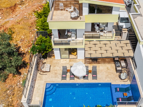  gece  -  Kasım
  | Kalkan Kördere'de Muhafazakar Villa Keyfi | Jakuzili ve Kademeli Havuzlu