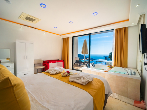  gece  -  Kasım
  | Kalkan Kördere'de Lüks Sonsuzluk Havuzlu Villa: Spa ve Eğlence Dolu Tatil
