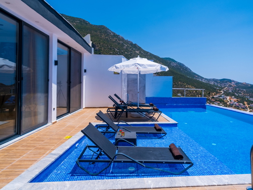  gece  -  Kasım
  | Antalya Kalkan Bölgesinde 5 Kişilik Kapasiteli Özel Havuzlu ve Jakuzili Villa