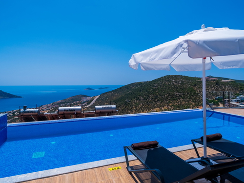 gece - Kasım
| Antalya Kalkan Bölgesinde 5 Kişilik Kapasiteli Özel Havuzlu ve Jakuzili Villa