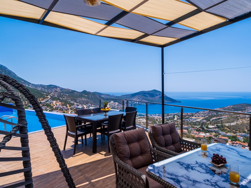  gece  -  Kasım
  | Antalya Kalkan Bölgesinde 5 Kişilik Kapasiteli Özel Havuzlu ve Jakuzili Villa