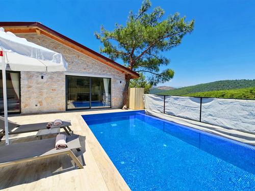  gece  -  Kasım
  | Kalkan Yeşilköy'de Balayı İçin Tasarlanmış Doğa İçinde Villa