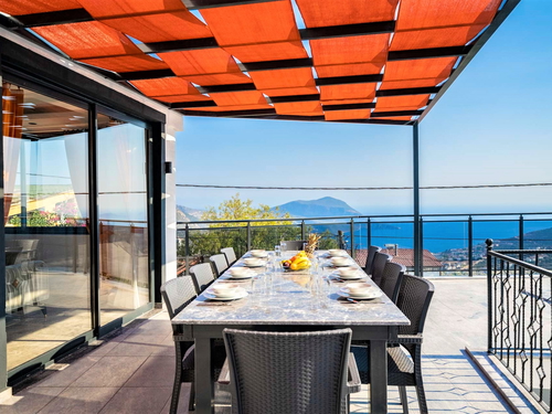  gece  -  Kasım
  | Kalkan Akbel'de Lüks 10 Kişilik Villa: Hamam, Sauna ve Sinema Odası