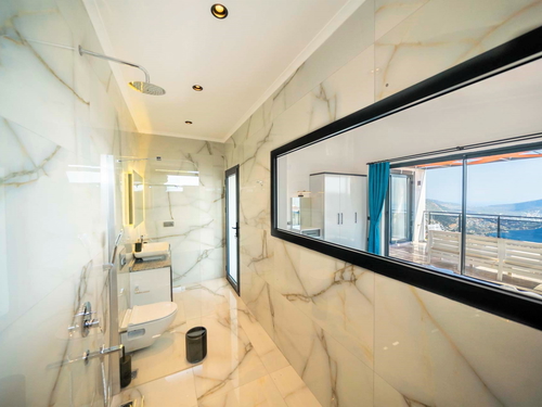  gece  -  Kasım
  | Kalkan Akbel'de Lüks 10 Kişilik Villa: Hamam, Sauna ve Sinema Odası