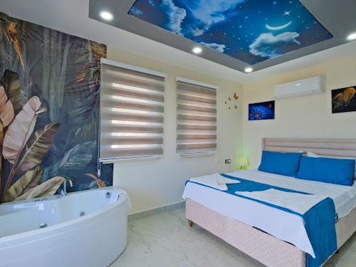  gece  -  Kasım
  | Fethiye Ovacık'ta 8 Kişilik Lüks Villa: Kapalı Havuz, Jakuzi ve Sauna Keyfi