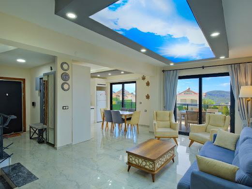  gece  -  Kasım
  | Fethiye Ovacık'ta 8 Kişilik Lüks Villa: Kapalı Havuz, Jakuzi ve Sauna Keyfi