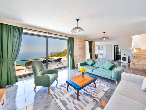  gece  -  Kasım
  | Kaş Mumuda’da Deniz Manzaralı 4 Kişilik Kiralık Villa