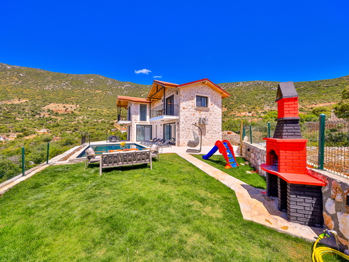  gece  -  Kasım
  | Kaş Mumuda’da Deniz Manzaralı 4 Kişilik Kiralık Villa
