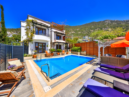  gece  -  Kasım
  | Kalkan Kızıltaş’ta Deniz Manzaralı 10 Kişilik Özel Havuzlu Müstakil Villa