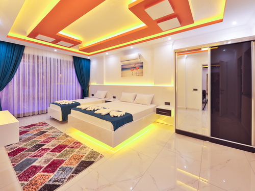  gece  -  Kasım
  | Kalkan Sarıbelen’de Korunaklı Havuzlu Aile Villası