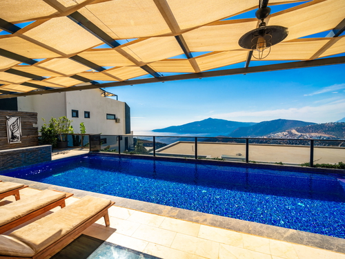  gece  -  Kasım
  | Kalkan Kördere’de Deniz Manzaralı Isıtmalı İç Havuzlu Lüks Villa