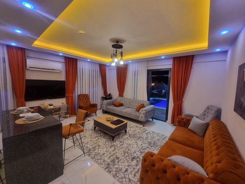 gece - Kasım
| Fethiye Karaçulha’da Jakuzili, Şehir Manzaralı Özel Havuzlu Kiralık Villa