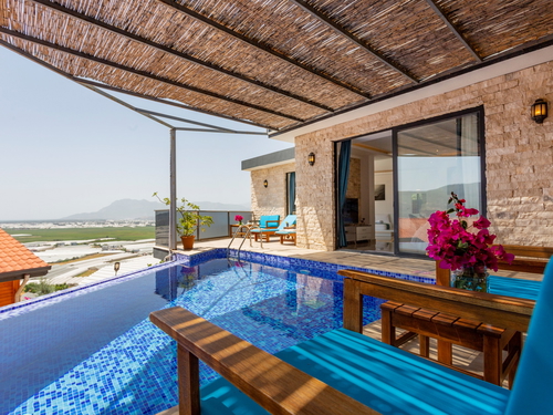  gece  -  Kasım
  | Kalkan Yeşilköy’de Jakuzili ve Korunaklı Özel Havuzlu Villa