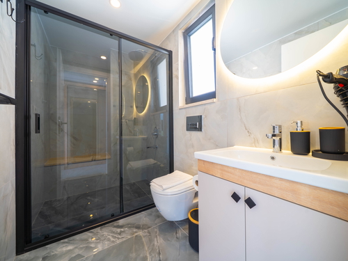 gece - Kasım
| Villa Kaş Çukurbağ’da Muhafazakar, Özel Havuzlu 6 Kişilik Kiralık Villa