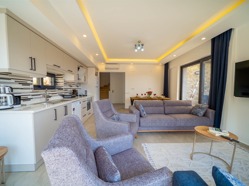  gece  -  Kasım
  | Villa Kaş Çukurbağ’da Muhafazakar, Özel Havuzlu 6 Kişilik Kiralık Villa