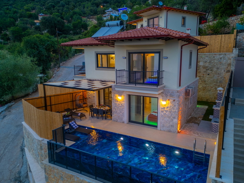  gece  -  Kasım
  | Kaş Çukurbağ’da Doğa Manzaralı Lüks Kiralık Villa