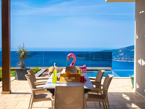 gece - Kasım
| Kalkan Kördere’de Deniz Manzaralı ve Muhafazakar 6 Kişilik Tatil Villası
