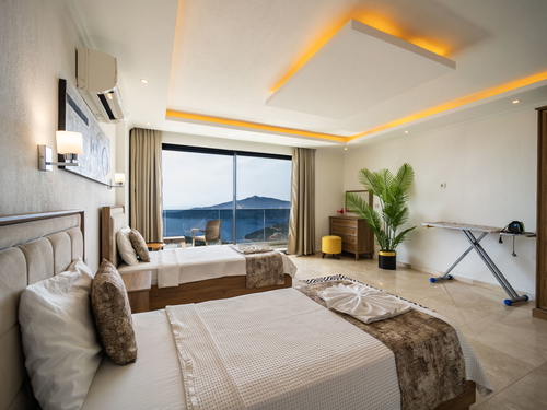 gece - Kasım
| Kalkan Kördere’de Deniz Manzaralı ve Muhafazakar 6 Kişilik Tatil Villası