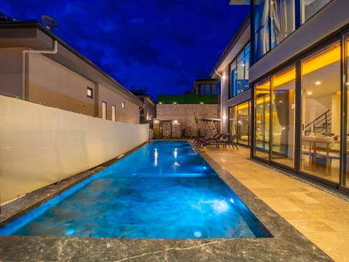  gece  -  Kasım
  | Kalkan Yeşilköy’de Jakuzili, 4 Kişilik Doğa İçinde Özel Havuzlu Kiralık Villa