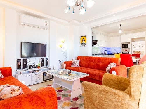 gece - Kasım
| Kalkan Kördere'de Doğa Manzaralı, Muhafazakar 6 Kişilik Villa Kiralama